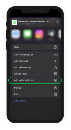 Mobile app - Casino Rocket